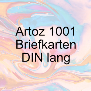 Artoz 1001 -Briefkarten DIN lang